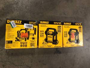 Lot of Assorted Dewalt Portable Power Stations   Customer Returns See Pictures