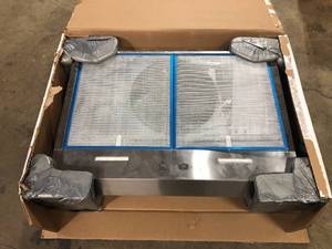 Mantra AVSF1 30 in. 375 Max Blower CFM Convertible Under-Cabinet Range Hood with Light in Stainless Steel by Broan-NuTone  Customer Returns See Pictures