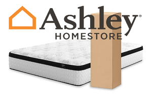 lot 18 image: Brand New Ashley Furniture Sleep Chime 12 Plush Hybrid Queen Mattress