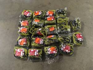 Lot of 22 Pcs Adjustable Cargo Net with Hooks by Husky Customer Returns See Pictures
