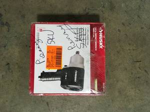 800 ft.lbs. 12 in. Impact Wrench by Husky  Customer Returns See Pictures