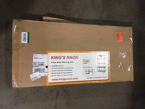 White 5-Tier Boltless Tier Height Adjustable Steel GarageStorage Rack Shelving Units (36 W x 18 D x 72 H) by KINGS RACK  Customer Returns See Pictures