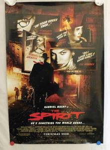 2008 The Spirit Double Sided Original Advance Movie Theater Poster