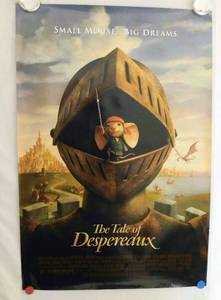 2008 The Tale of Despereaux Double Sided Original Movie Theater Poster