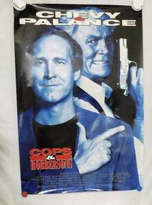 Vintage 1994 Cops and Robbersons Double Sided Original Movie Theater Poster