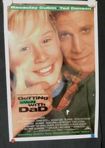 Vintage 1994 Getting Even With Dad Double Sided Original Advance Movie Theater Poster