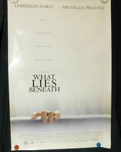2000 What Lies Beneath Double Sided Original Movie Theater Poster
