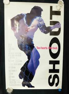 Vintage 1991 Shout Double Sided Original Movie Theater Poster