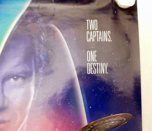 Vintage 1994 Star Trek Generations Double Sided Original Advance Movie Theater Poster