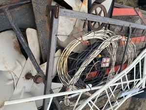 lot 95 image: everything on trailer    not the trailer
