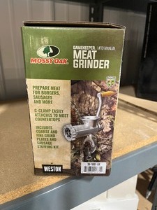 lot 9 image: Game Keeper  meat grinder   unopened