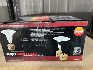 lot 6 image: MOJO mini flags duckgoose decoys  sell for 136.97 in the stores