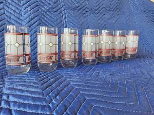 Vintage Coca Cola Glasses