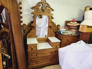 Antique Chestnut Dresser