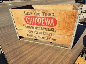 Chippewa Springs Wooden Crate