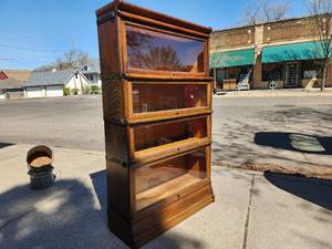 Antique Barrister Bookcase