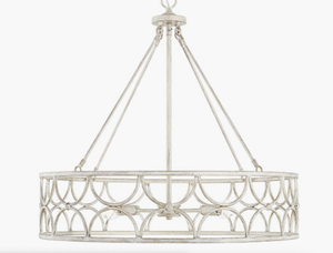 lot 506 image: Capital Ricci 4-Light Pendant in Winter White (OPEN BOX)