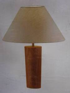 lot 582 image: Martin Table Lamp Natural - Adesso (NEW IN BOX)