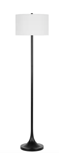 lot 602 image: Meyer & Cross Josephine 62 in. Blackened Bronze Floor Lamp
