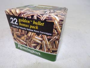 Remington .22 LR Golden Bullet Bonus Pack 550 rounds Ammunition