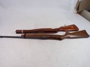 2 Gun Stocks and one Ruger Barrel