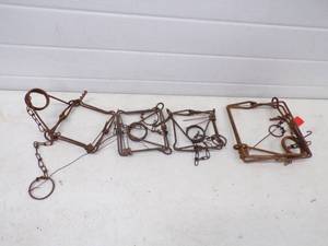 4 Conibear Traps