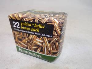 Remington .22 LR Golden Bullet Bonus Pack 550 rounds Ammunition