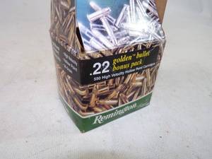 Remington .22 LR Golden Bullet Bonus Pack Open Box Ammunition