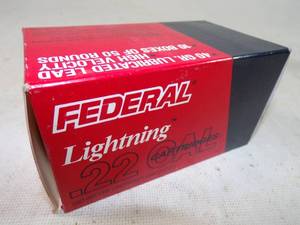 Federal.22 LR  Bullet Pack 500 rounds Ammunition