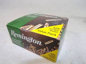 Remington .22 LR Golden Bullet Bonus Pack 525 rounds Ammunition