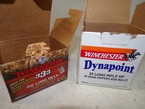 .22 LR  Pack 2 Open Boxes Ammunition