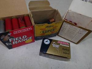 50 Assorted 12 Gauge Shot Gun Shells Ammunition