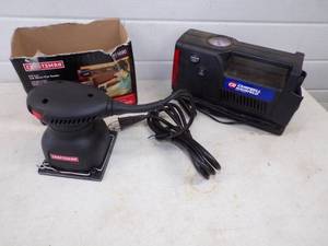 Sander and Air  Compressor