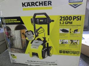 Karcher 2100 PSI 1.2 GPM Electric P...