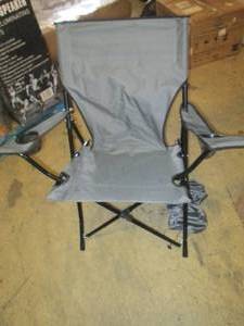 Oversized Folding Camp Chair open b...