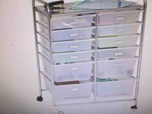 2 Honey-Can-Do 12-Drawer Rolling Cr...