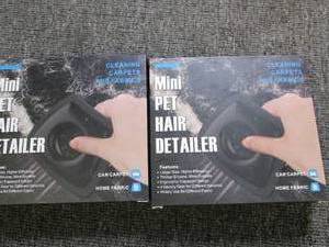 2 mini pet hair detailers...
