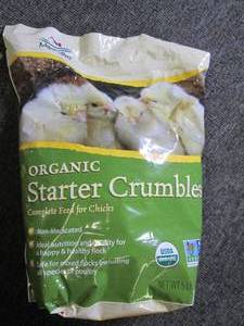 5 lb bag of organic starter crumble...