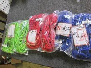 6 30 foot dog leashes red, bulue, ...