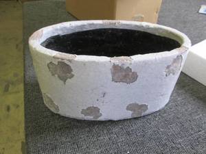 ceramic planter...