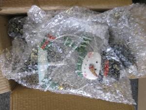 4 pack of christmas solar lights...