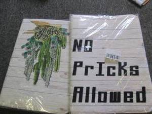 2 welcome mats...