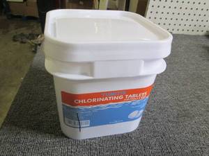 8lbs of chlorinating tablets...