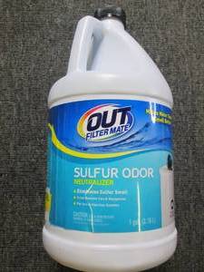 1 gallon of out filtermate sulfur o...