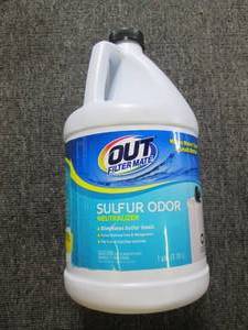 1 gallon of out filtermate sulfur o...
