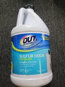 1 gallon of out filtermate sulfur o...