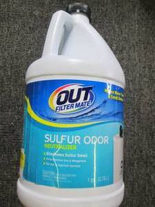 1 gallon of out filtermate sulfur o...