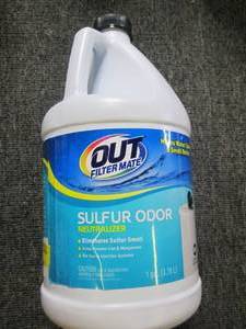 1 gallon of out filtermate sulfur o...