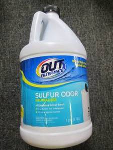 1 gallon of out filtermate sulfur o...