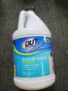 1 gallon of out filtermate sulfur o...
